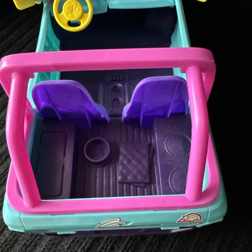 Barbie Hot Wheels Remote‎ Control RC SUV  - *no remote* - Pre-Owned - Picture 5 of 8